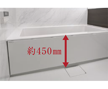 品川イーストシティタワーの低床型ユニットバス